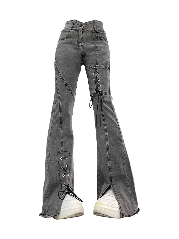 Women's Y2k Flare Jeans Bag