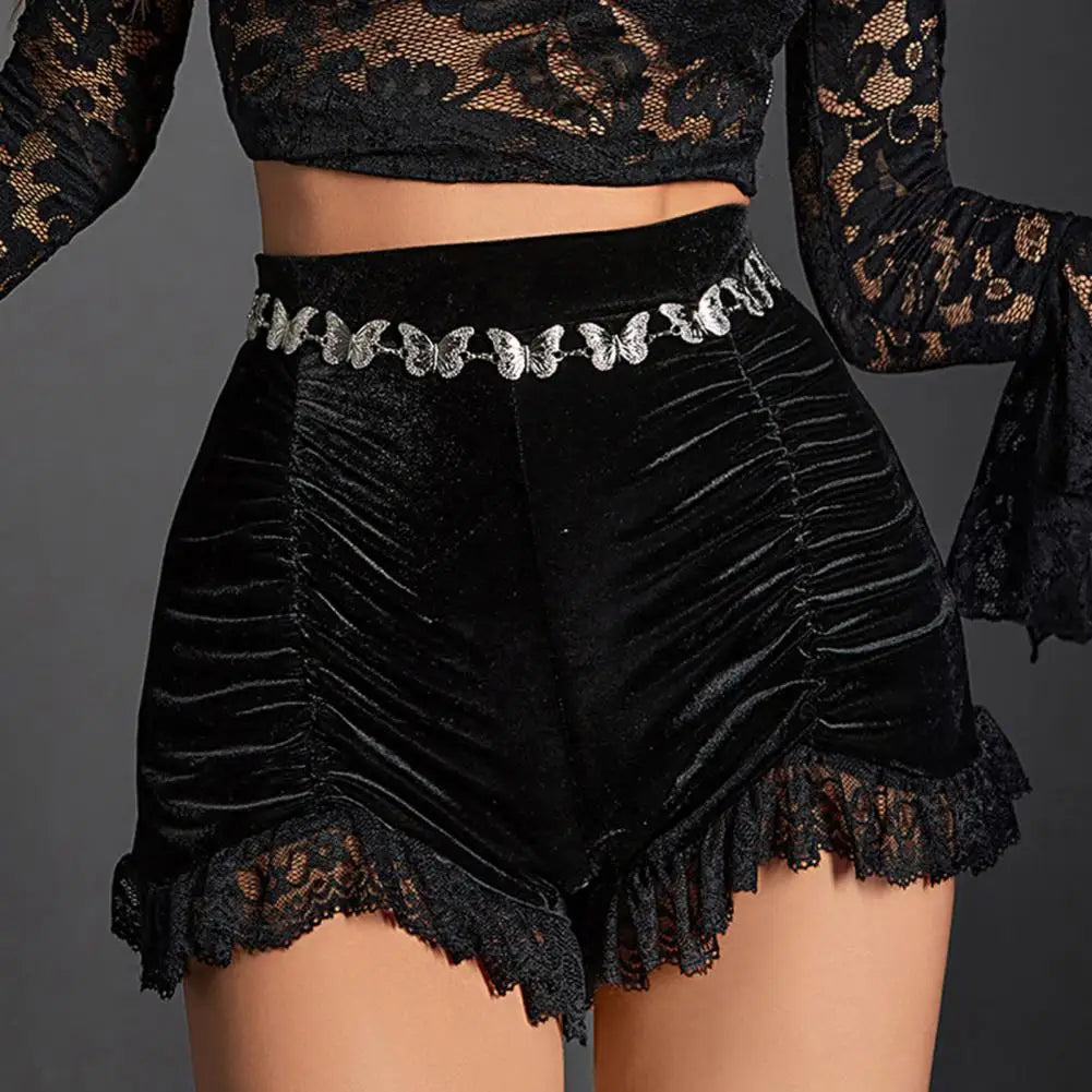 Velvet shorts