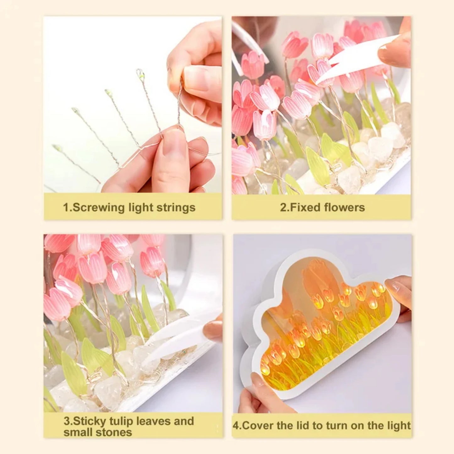 LED Night Tulip
