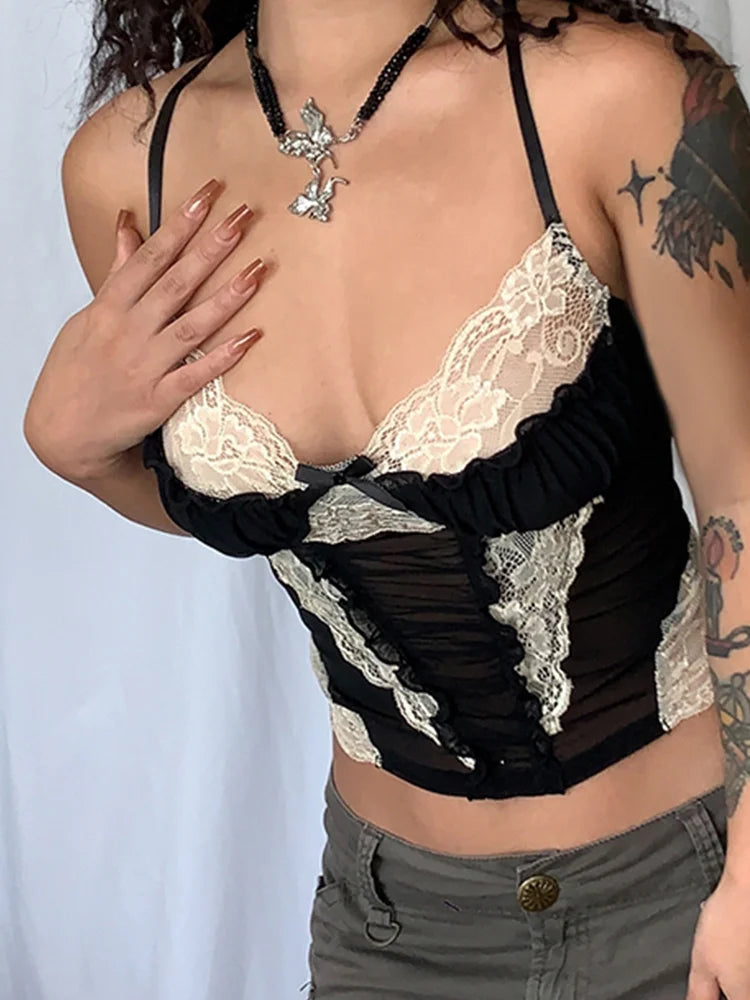 Vintage Yet Grunge Crop Top
