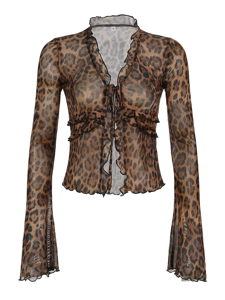 Leopard Blouse