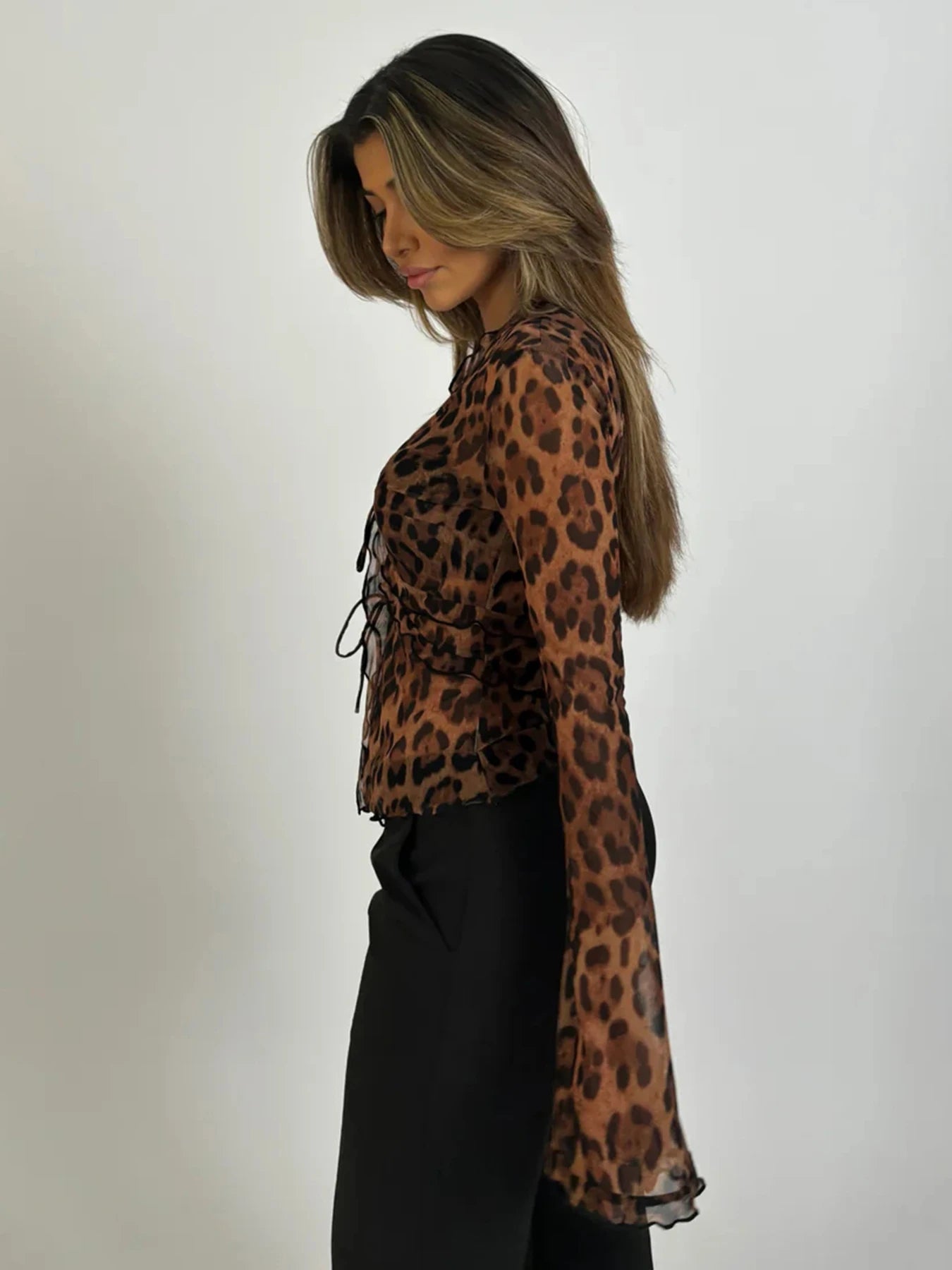 Leopard Blouse