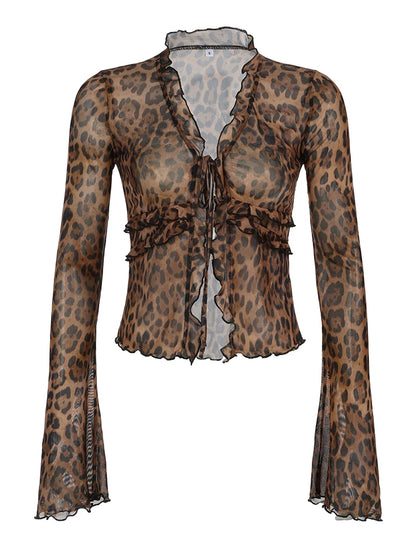 Leopard Blouse