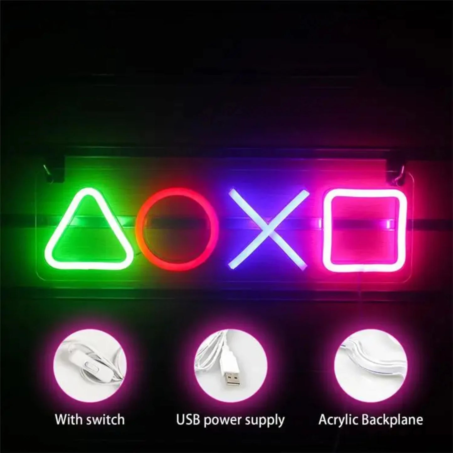 LED Neon Sign for Gaming Room